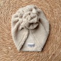 Turban Beige Bouclé