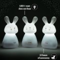 Trio de veilleuses Lapin Blanc