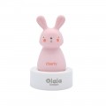 Veilleuse Lapin Charly Rose