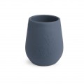 Tasse bleu silicone